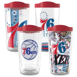 Tervis - Philadelphia 76ers Four-Pack 16oz. Classic Tumbler Set - Multicolor