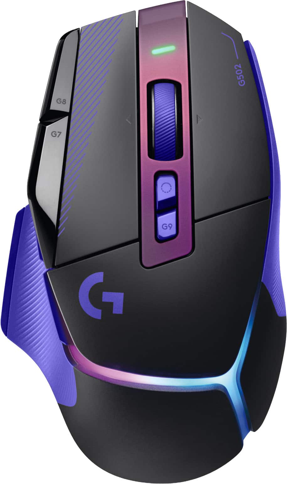 Logitech - G502 X PLUS Wireless Gaming Mouse for Desktop with HERO 44K Sensor and 13 Controls, USB-C mouse for PC, Mac - Wireless