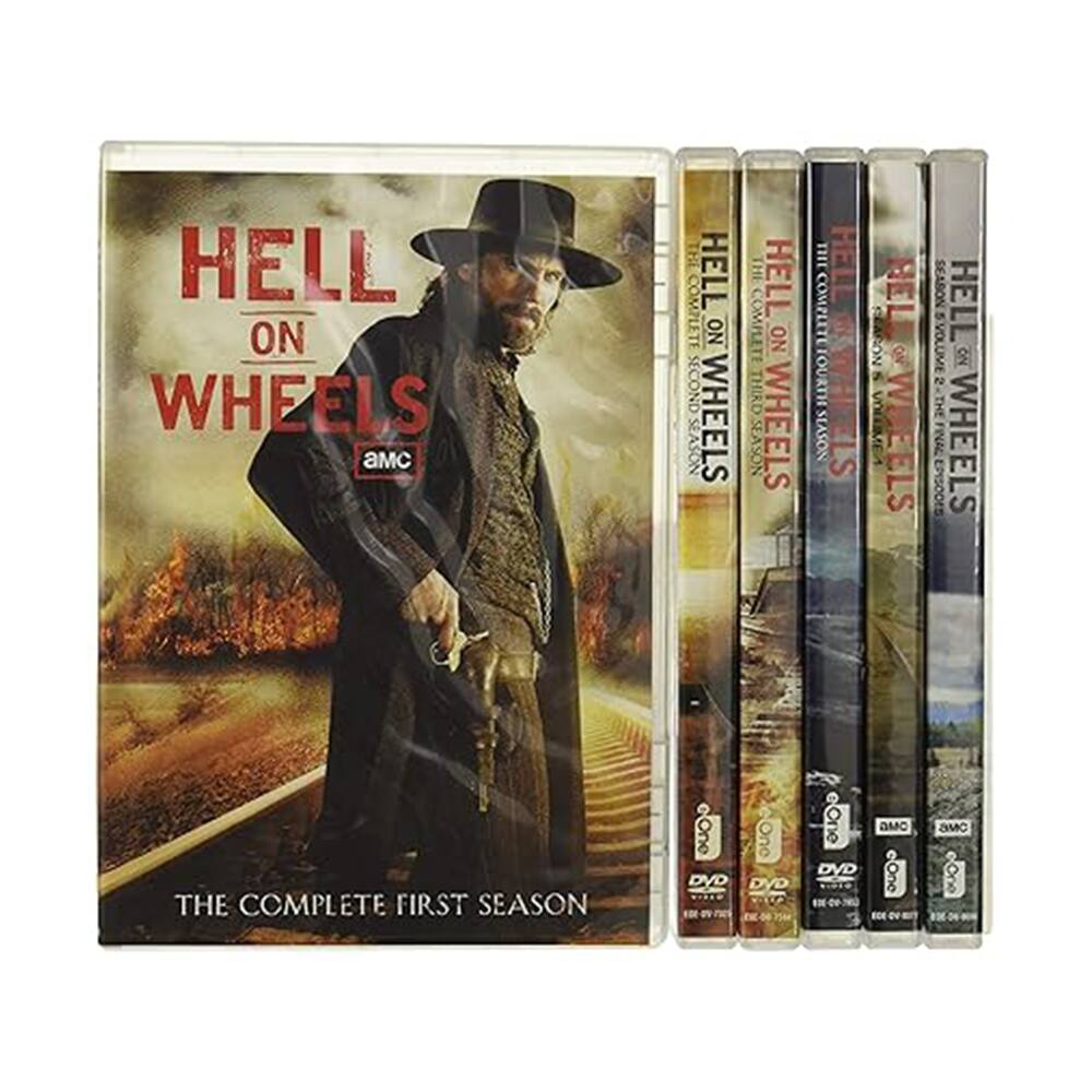 Back. Hell on Wheels: The Complete Series   - DVD.