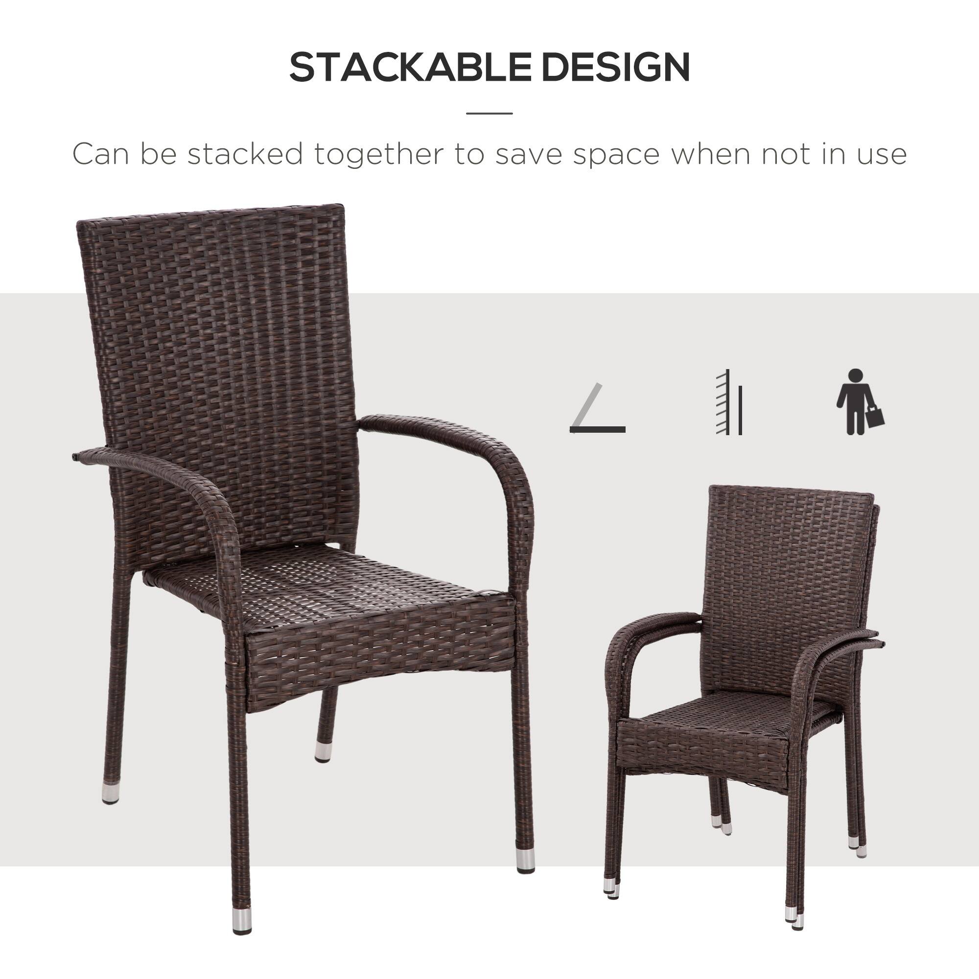 STACKABLE DESIGN
Can be stacked together to save space when not in use