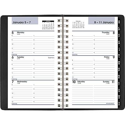 January 5 - 7

5 Monday
6 Tuesday
7 Wednesday

January 8 - 11

8 Thursday
9 Friday
10 Saturday
11 Sunday

Evening
6
7
8
9
10
11

Morning
6
7
8
9
10
11

ALL GLANCE