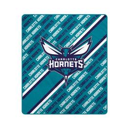 Pegasus - Charlotte Hornets 60" x 70" Diagonal Lined Wordmark Ultra Soft Blanket - Multicolor