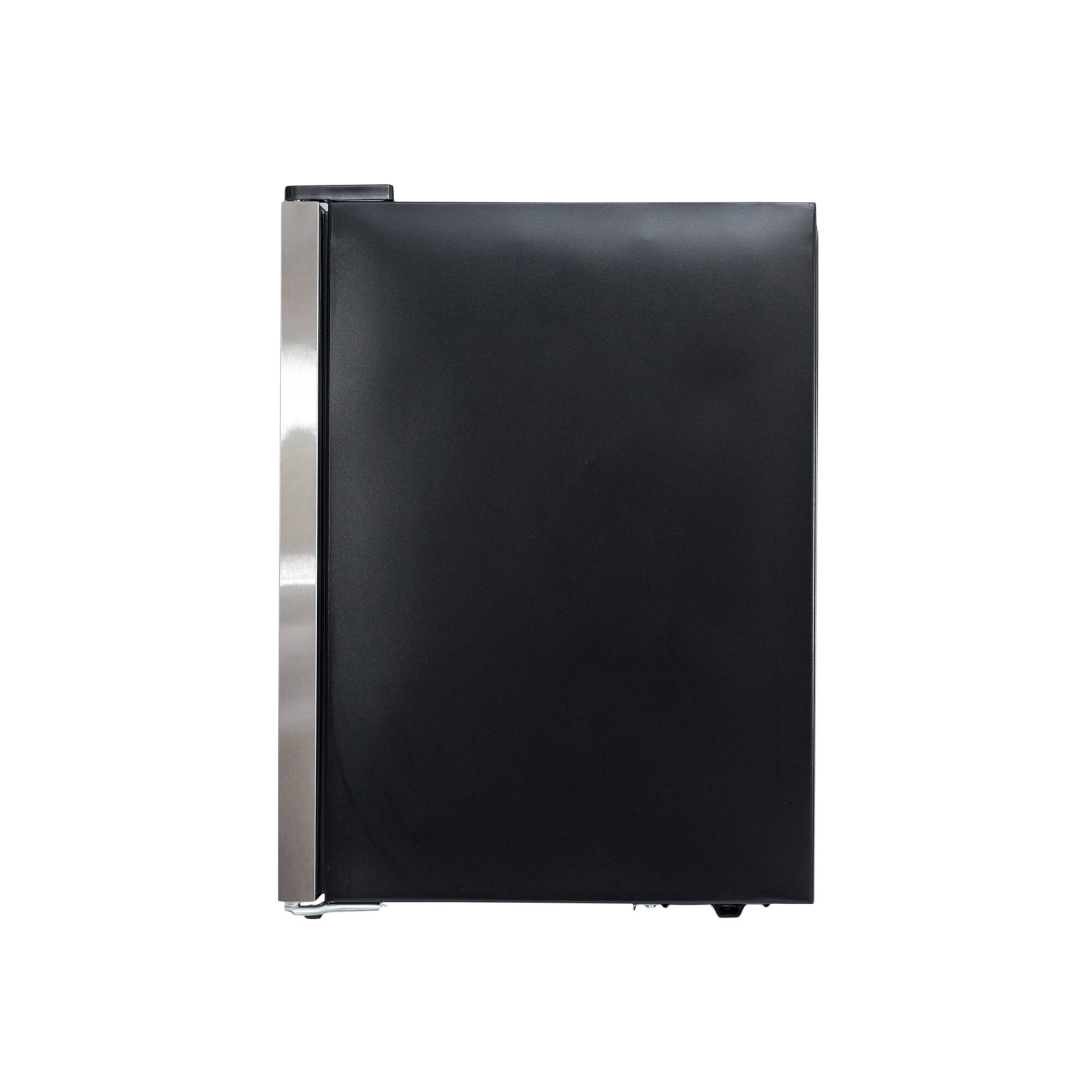 Alt View 3. Magic Chef - 2.5 cu. ft. Countertop Beverage Cooler Merchandiser in Stainless Steel - Stainless Steel.