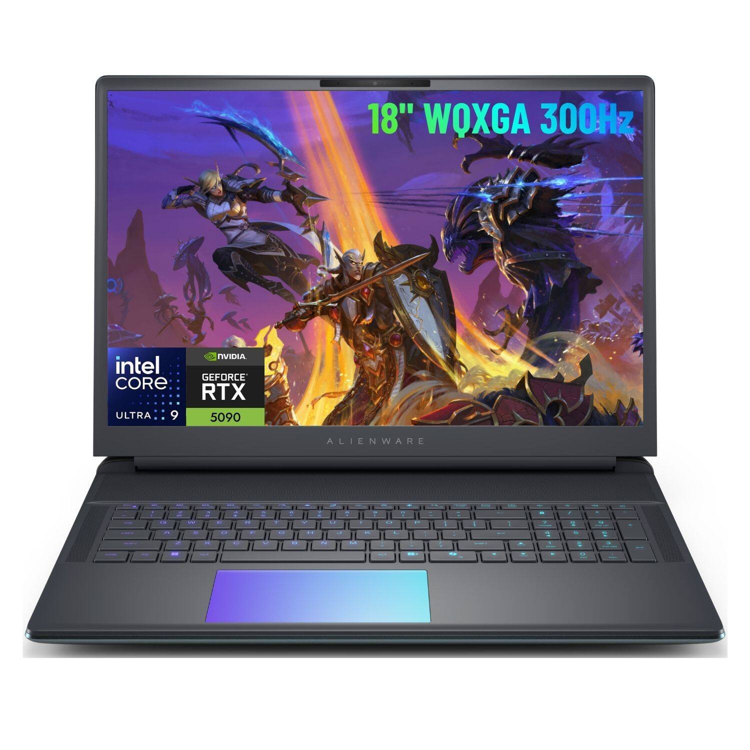 18" WQXGA 300Hz
Intel Core Ultra 9
NVIDIA GeForce RTX 5090
Alienware