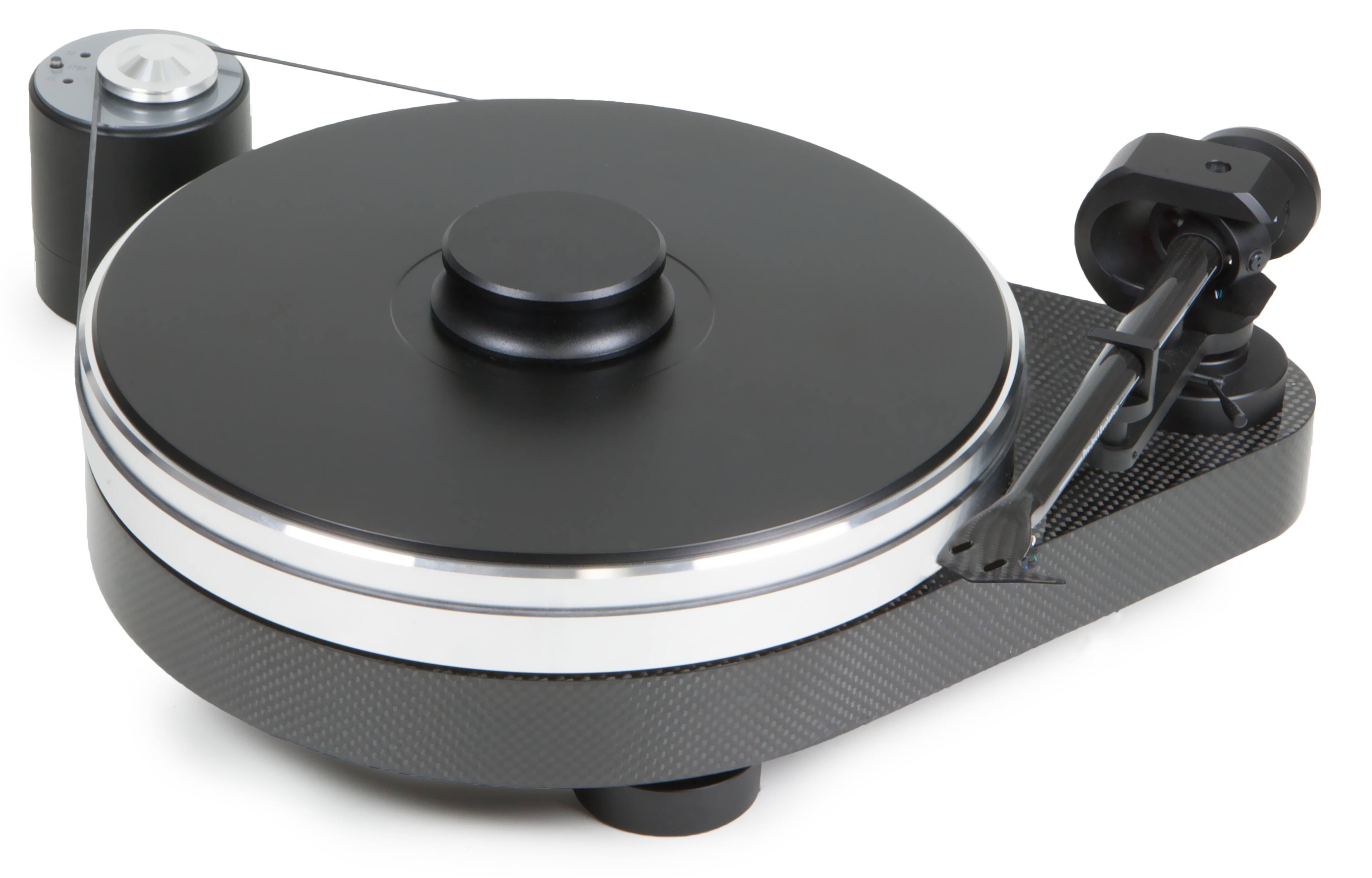 Front. Pro-Ject - RPM 9 Turntable - Gloss Black.