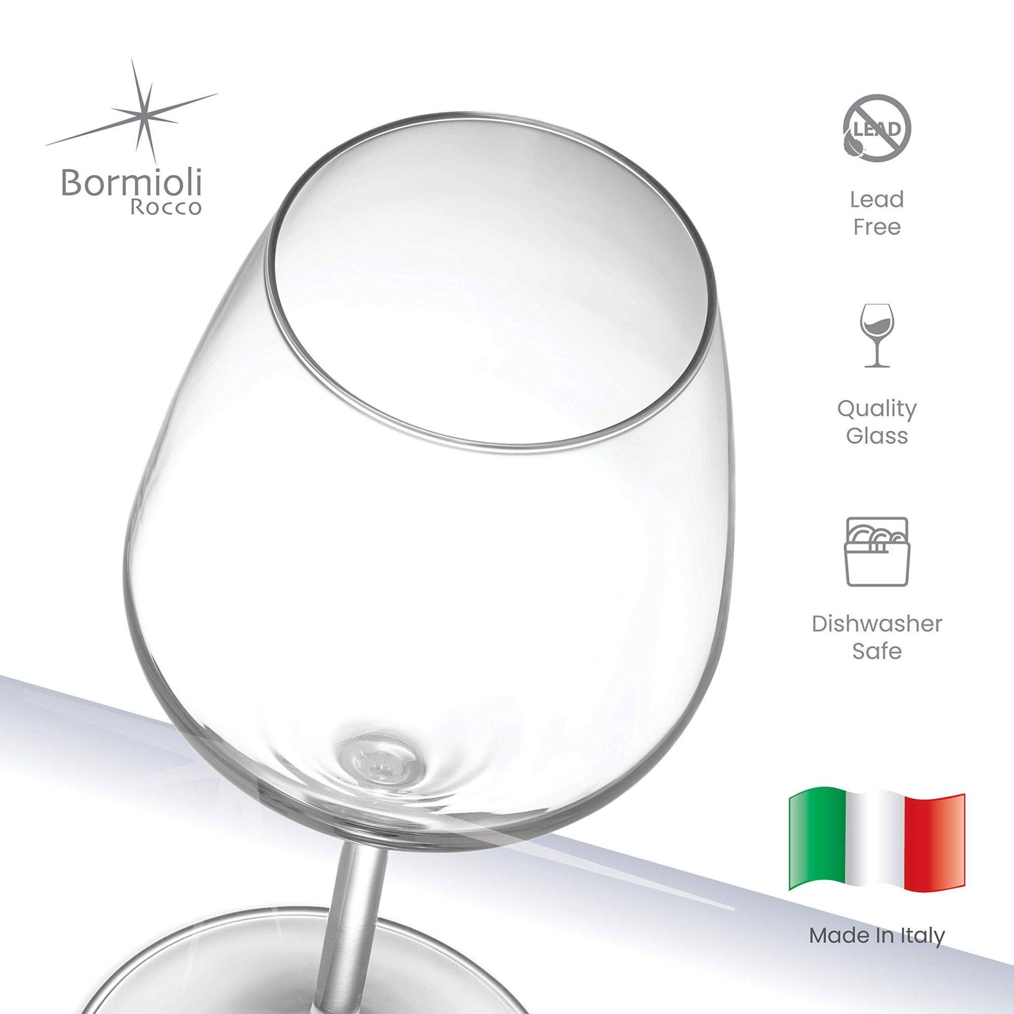 Bormioli Rocco Lead Free Quality Glass Dishwasher Safe Made In Italy