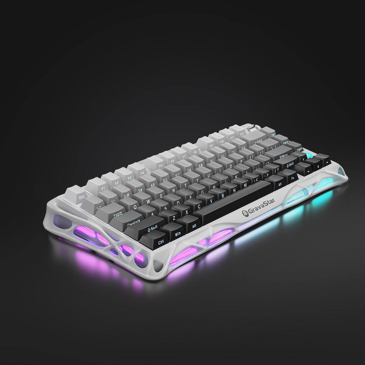 GravaStar Mercury K1 75% Wireless Mechanical Gaming Keyboard