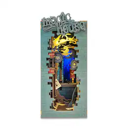 3D Puzzle - DIY 3D Book Nook Kit: Magic House 216 pieces
