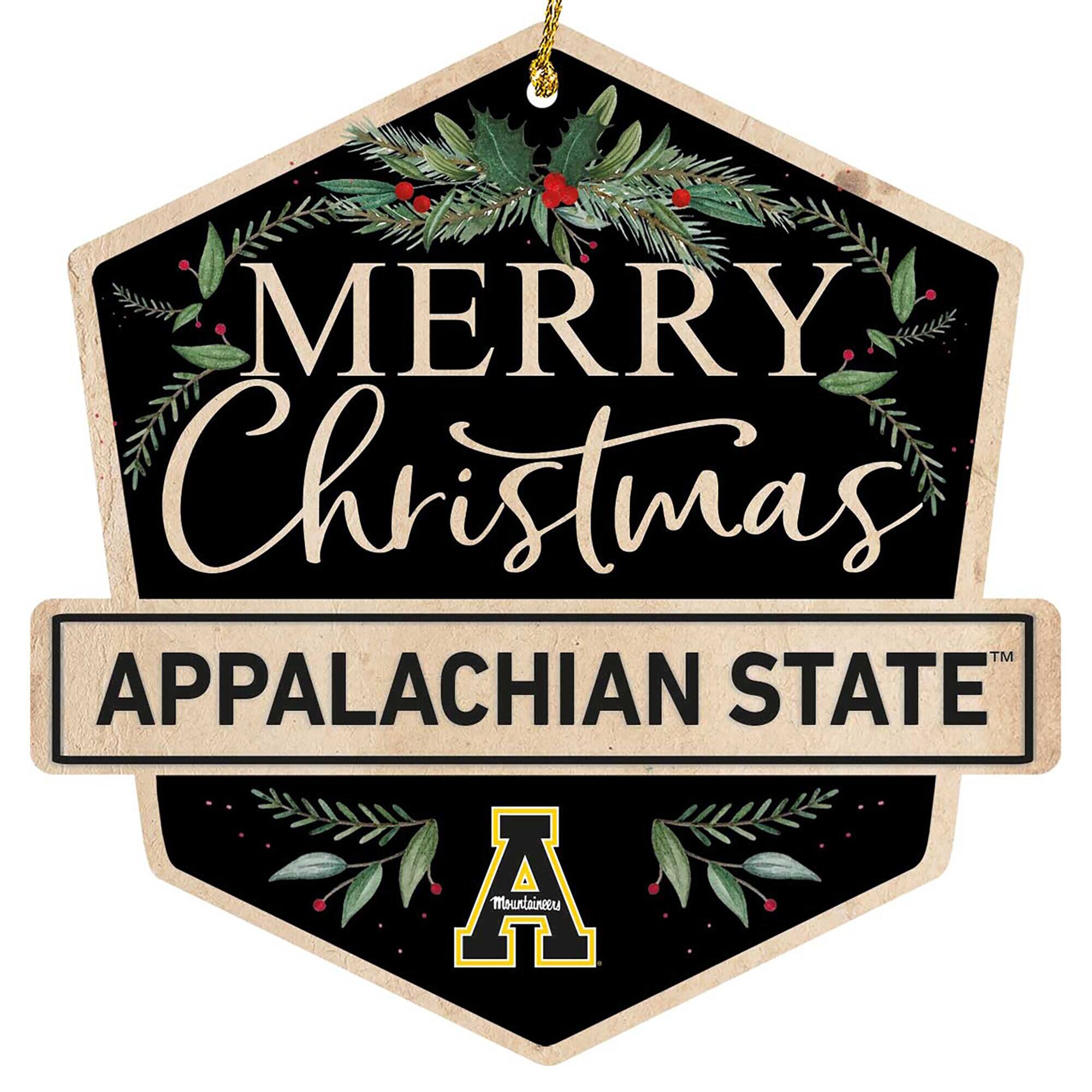 MERRY Christmas  
APPALACHIAN STATE  
A  
Mountainers