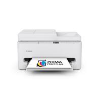 Canon - PIXMA TR7120 Wireless All-In-One Inkjet Printer with ADF - White - Front_Zoom