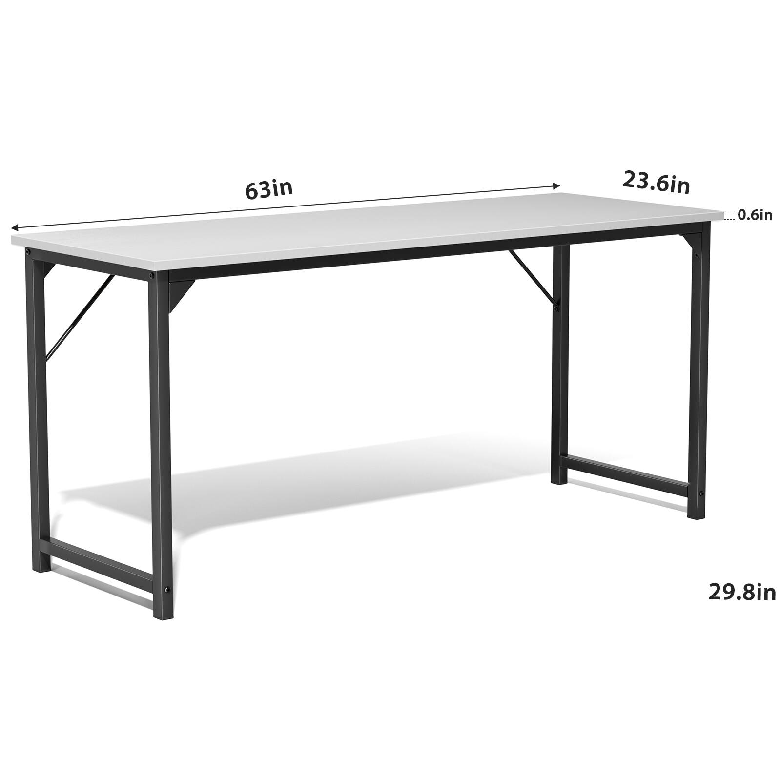 63in x 23.6in x 29.8in (0.6in