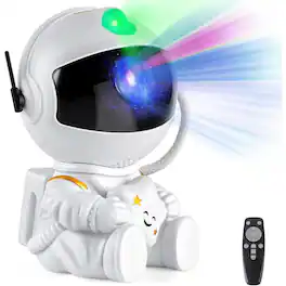 ACJPR - Astronaut Galaxy Projector Night Light with Star, Space Projector Lamp for Kids Bedroom and Decor