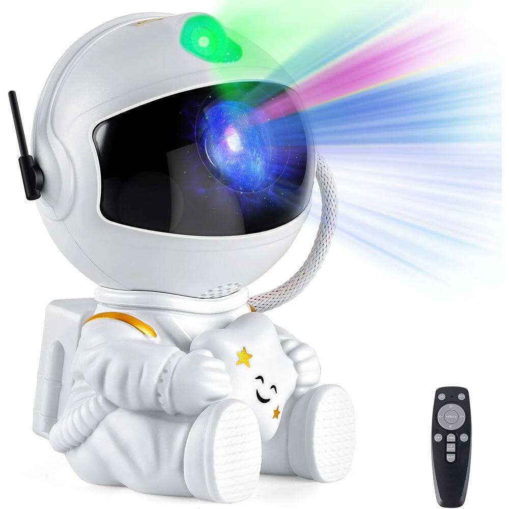ACJPR - Astronaut Galaxy Projector Night Light with Star, Space Projector Lamp for Kids Bedroom and Decor