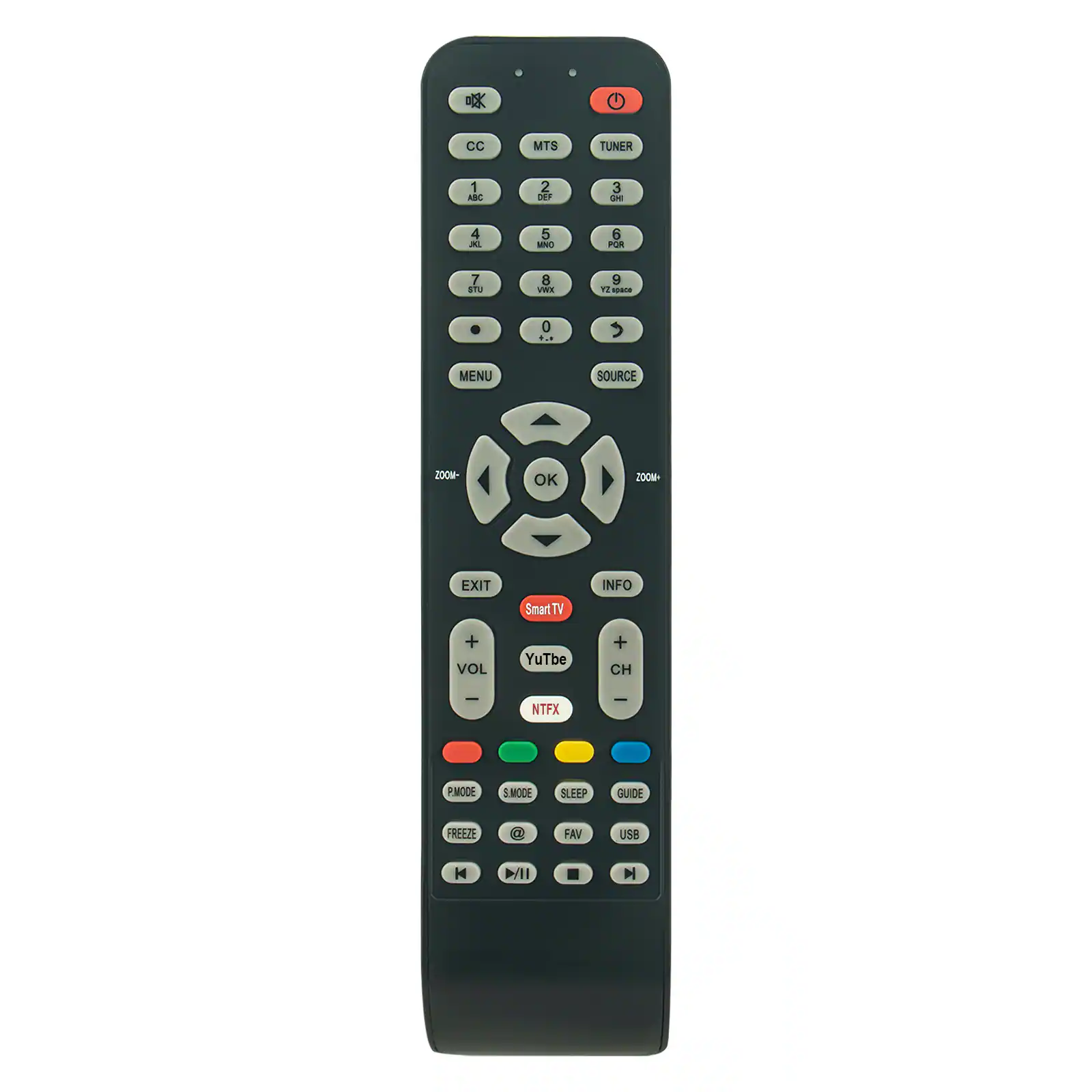 VINABTY New 06 519W49 D001X Replace Remote Fits for TCL HD Smart TV ...