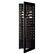 Front Zoom. Wine Enthusiast - Vinotheque Dual Zone MAX Wine Cellar with VinoView Shelving - Black.