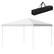 Front. Outsunny - 13' x 13' Pop Up Canopy Tent, Instant Sun Shelter, Tents for Parties, Height Adjustable for Outdoor, Garden, Patio - White.