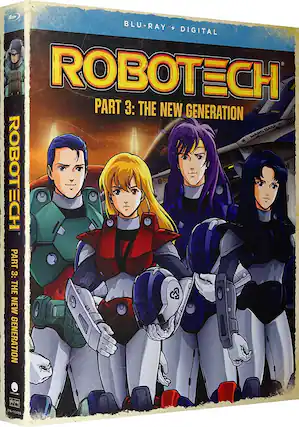 Front. RoboTech: Part 3: The New Generation - BLU-RAY.