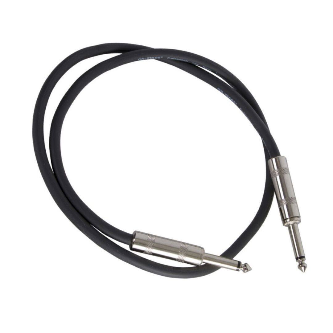 Front. On Stage Stands - On Stage Speaker Cable (3', QTR-QTR).