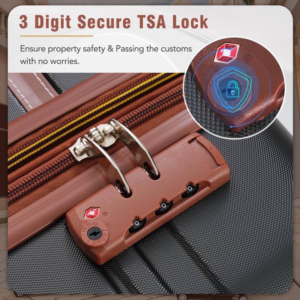 3 Digit Secure TSA Lock

Ensure property safety & Passing the customs with no worries.