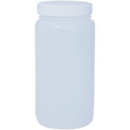 Nalgene - LDPE Wide Mouth Round Bottle - 2 qt. - White