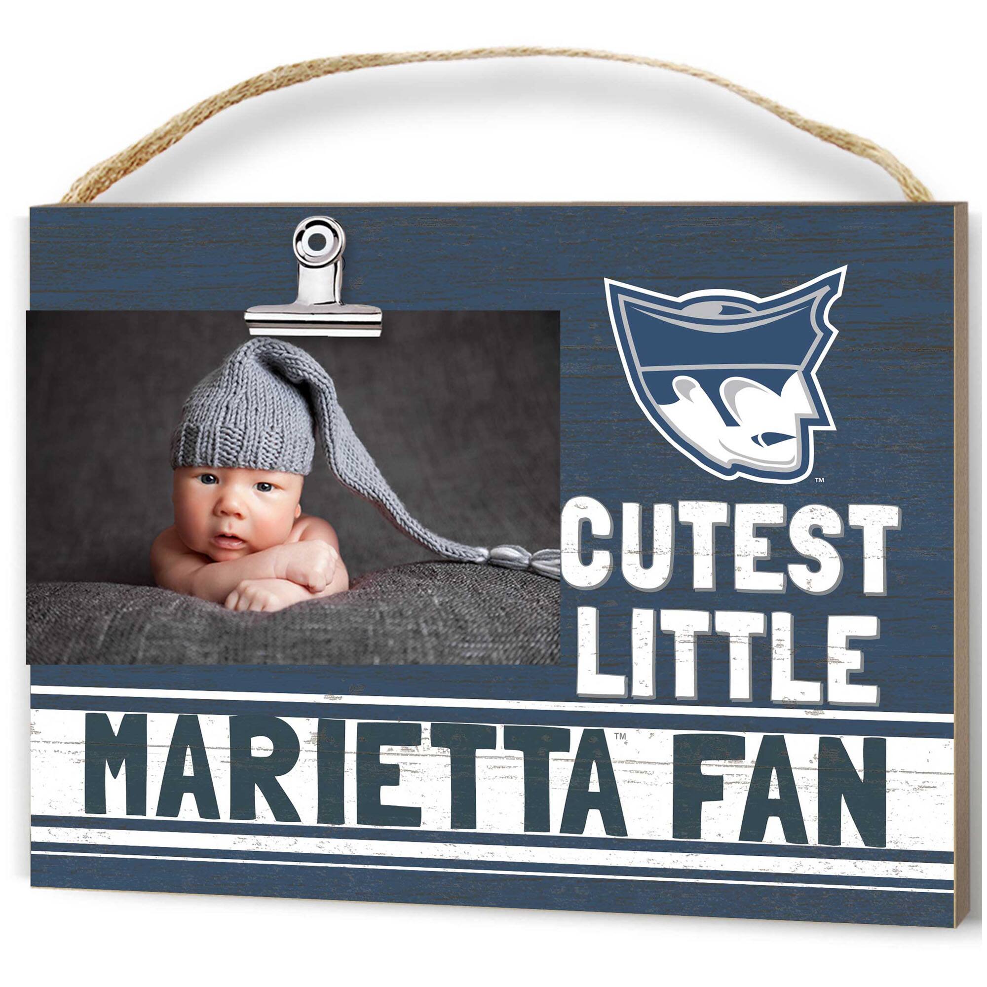 Marietta College Pioneers 8" x 10" Cutest Little Team Logo Clip Photo Frame