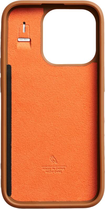 iPhoneアクセサリー bellroy Phone Case - iPhone Pro Bellroy iPhone 15 Pro Leather Phone Case 3 Card Terracotta