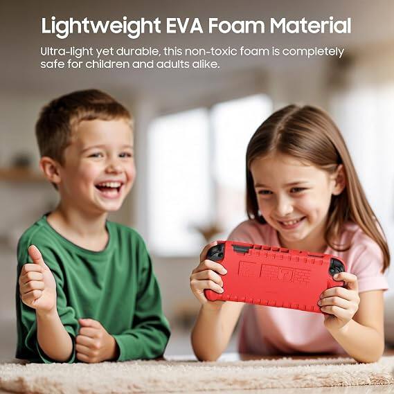 Lightweight EVA Foam Material  
Ultra-light yet durable, this non-toxic foam is completely safe for children and adults alike.