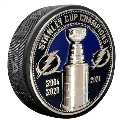 STANLEY CUP CHAMPIONS
2004
2020
2021