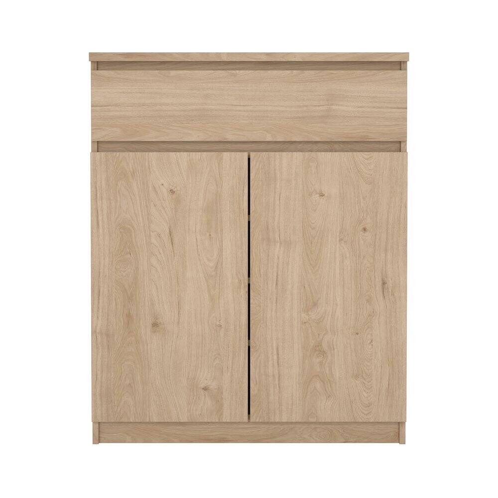 Angle. Tvilum - Scottsdale 1 Drawer, 2 Door Sideboard, Jackson Hickory - Brown.