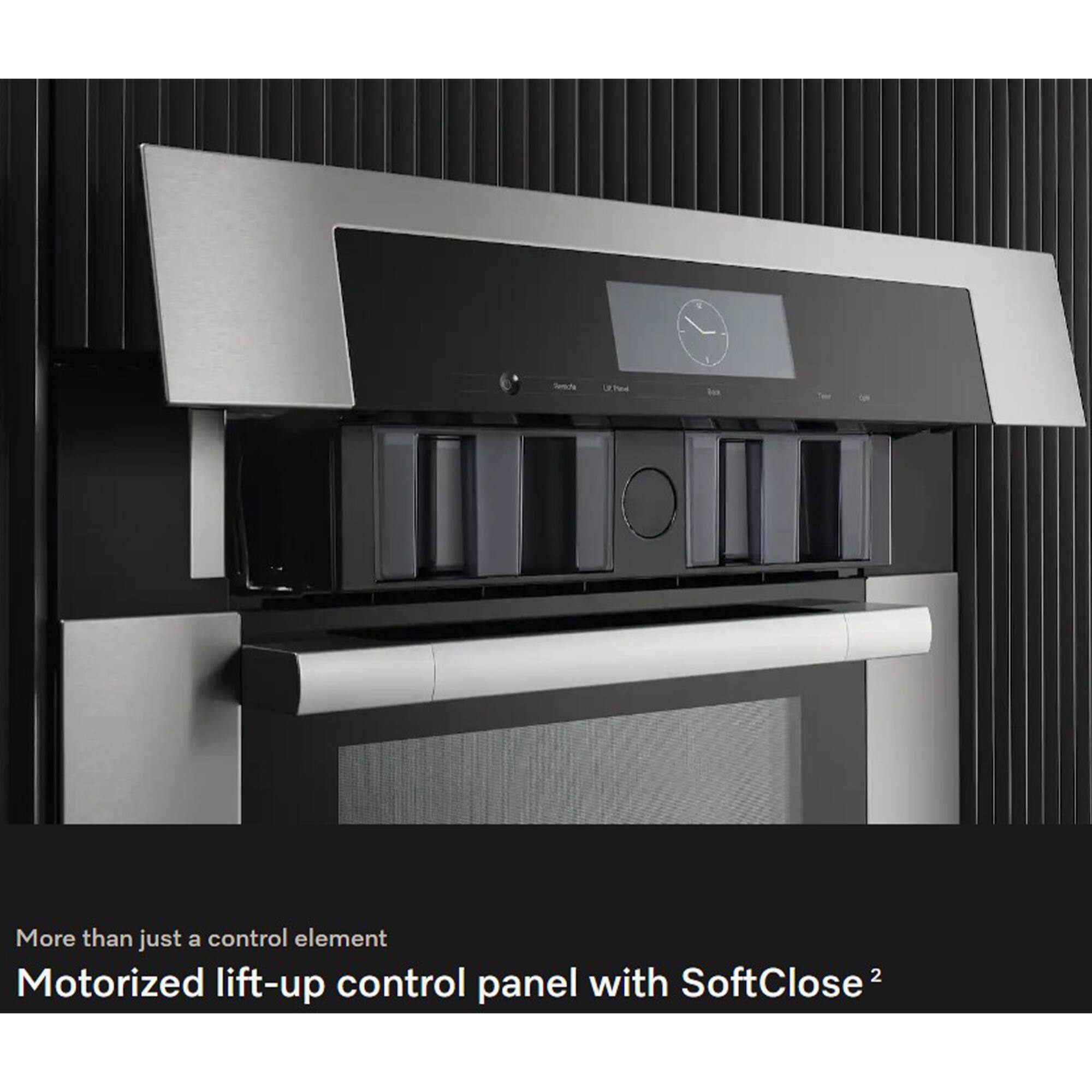 Terticia
Ul Med
is
More than just a control element
Motorized lift-up control panel with SoftClose 2