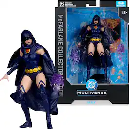 McFarlane Toys - DC Multiverse Raven (DC Classic) 6.8" Deluxe Action Figure - McFarlane Collector Edition #69 - Chance for Chase