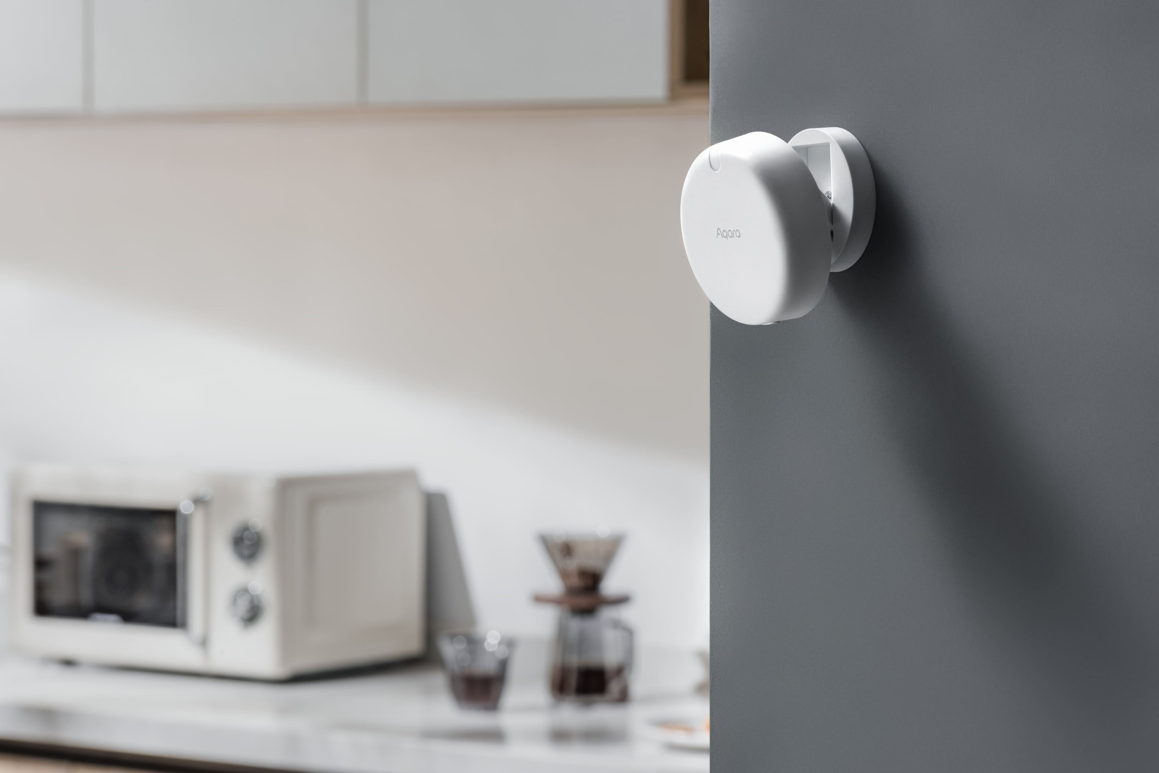 Alt View 15. Aqara - T1 Door and Window Sensor- Requires Hub product, Supports Apple HomeKit, Alexa, Google, SmartThings - White.