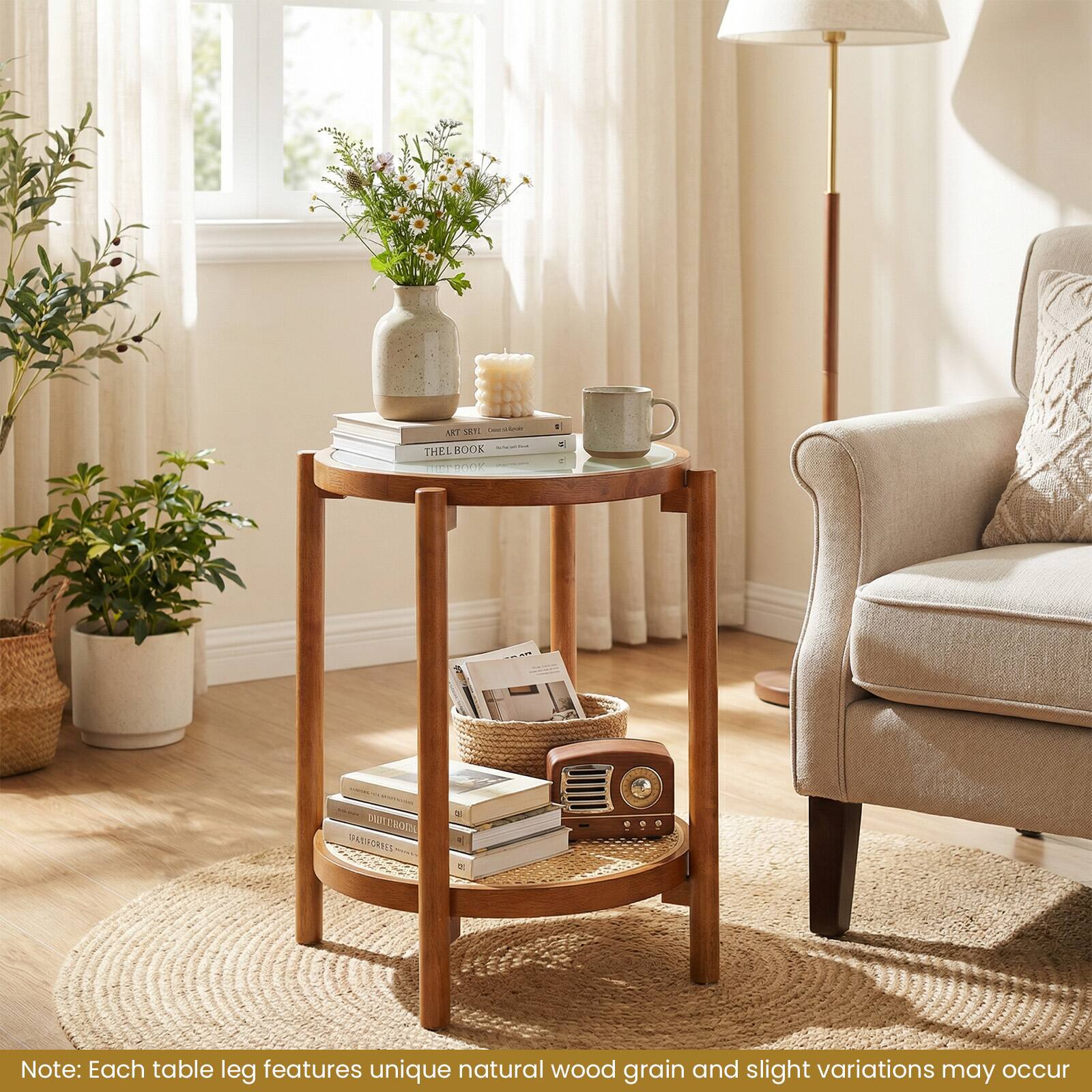 NET sE1 THEL LBOOK NE I D TTEROD DATIFORBES - Note: Each table leg features unique natural wood grain and slight variations may occur