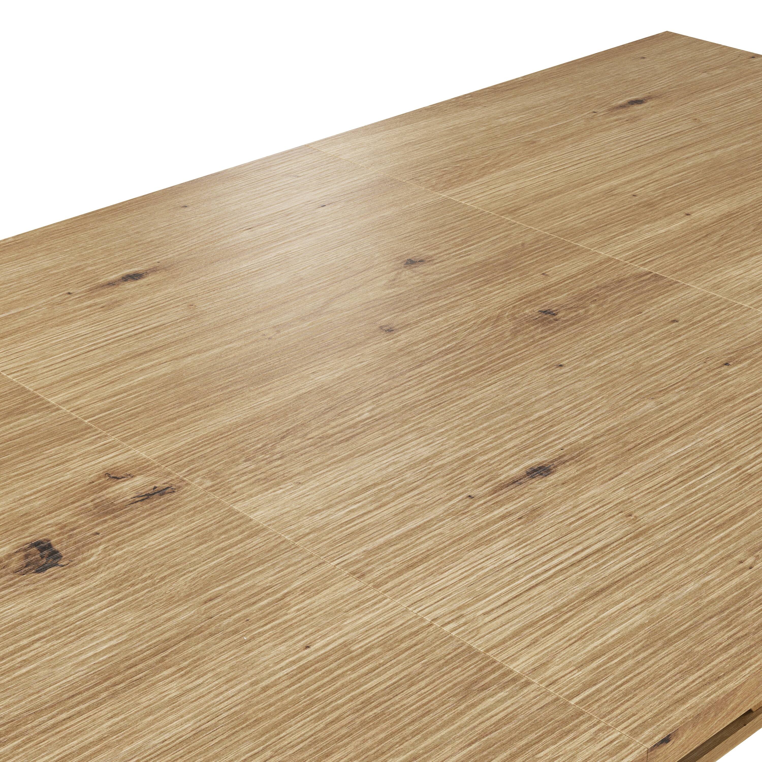 Back. Famapy - Large Writing Desk 78.7" - Spacious Home Office Computer Desk Natural Wood Grain Finish Workstation for Study & Meeting - Wooden.
