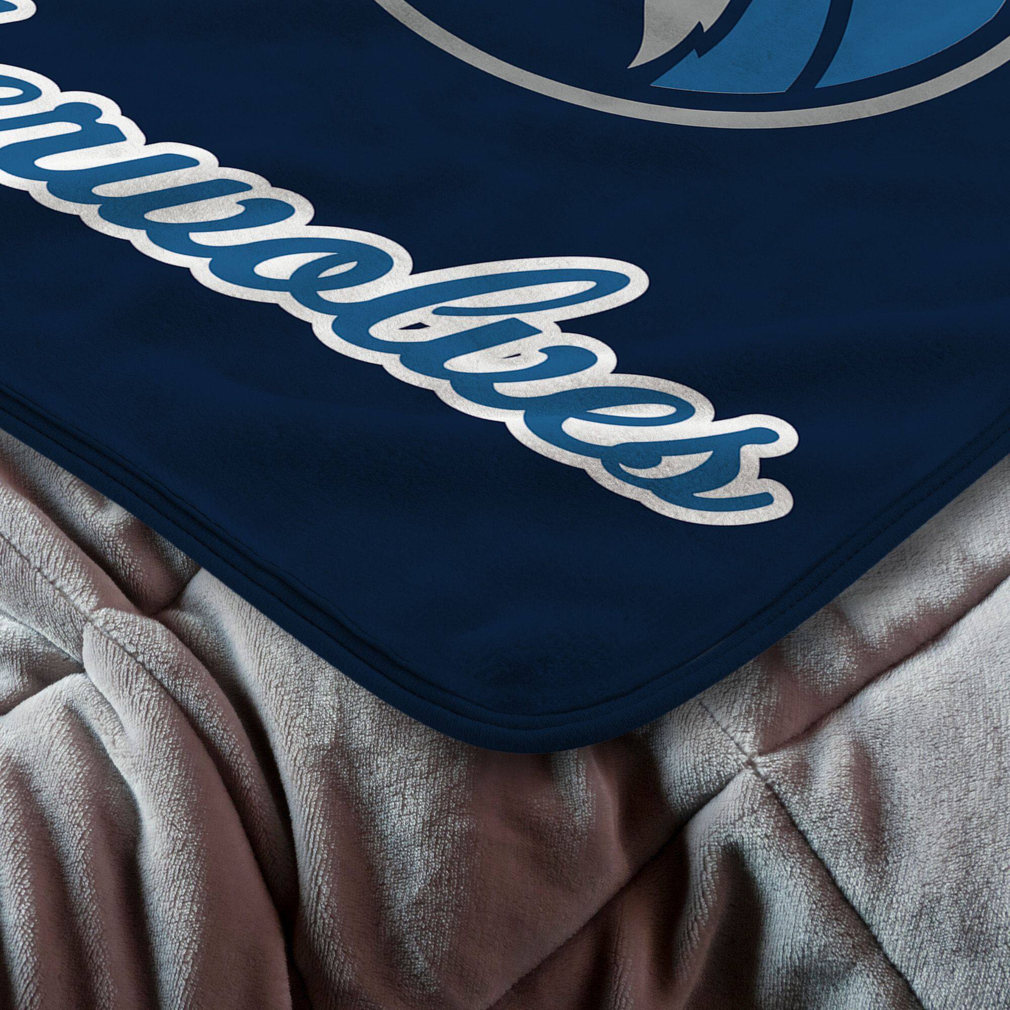 Alt View 1. Sweet Home Collection - NBA Minnesota Timberwolves 46" x 60" Microfiber Plush Throw Blanket - Blue.