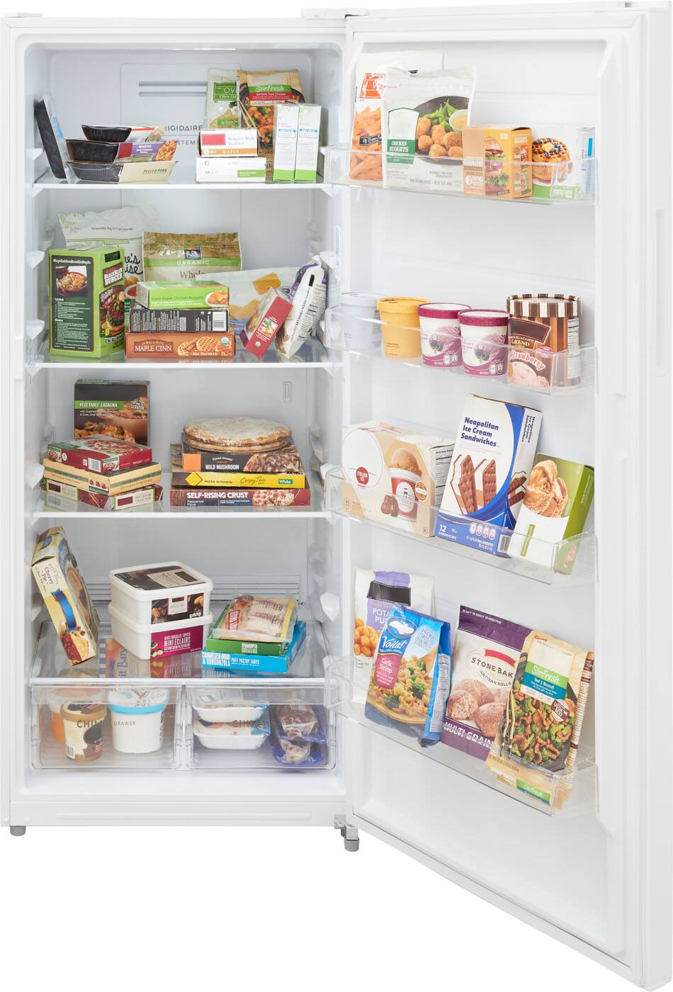 OV  
StirFresh  
IGIDAIRE TEM  
QUE ROGGETS  
SHOW  
eis ise  
ARTIN ORGANIC Whole  
MAPLE CINN  
SEND Berawberry  
VELETABLE LATACHIA  
SEIVICE  
Ice Neapoliton Cream Sandwiches  
CLOW MUSHROOM CrupyTer SELF-RISING CRUST  
White  
12  
AND  
it Bars  
MINING  
NET  
POTA PUL Voile! Carlic  
STONE BAK StirFresh ROLLS  
CHI  
DRAWER  

MULTI
