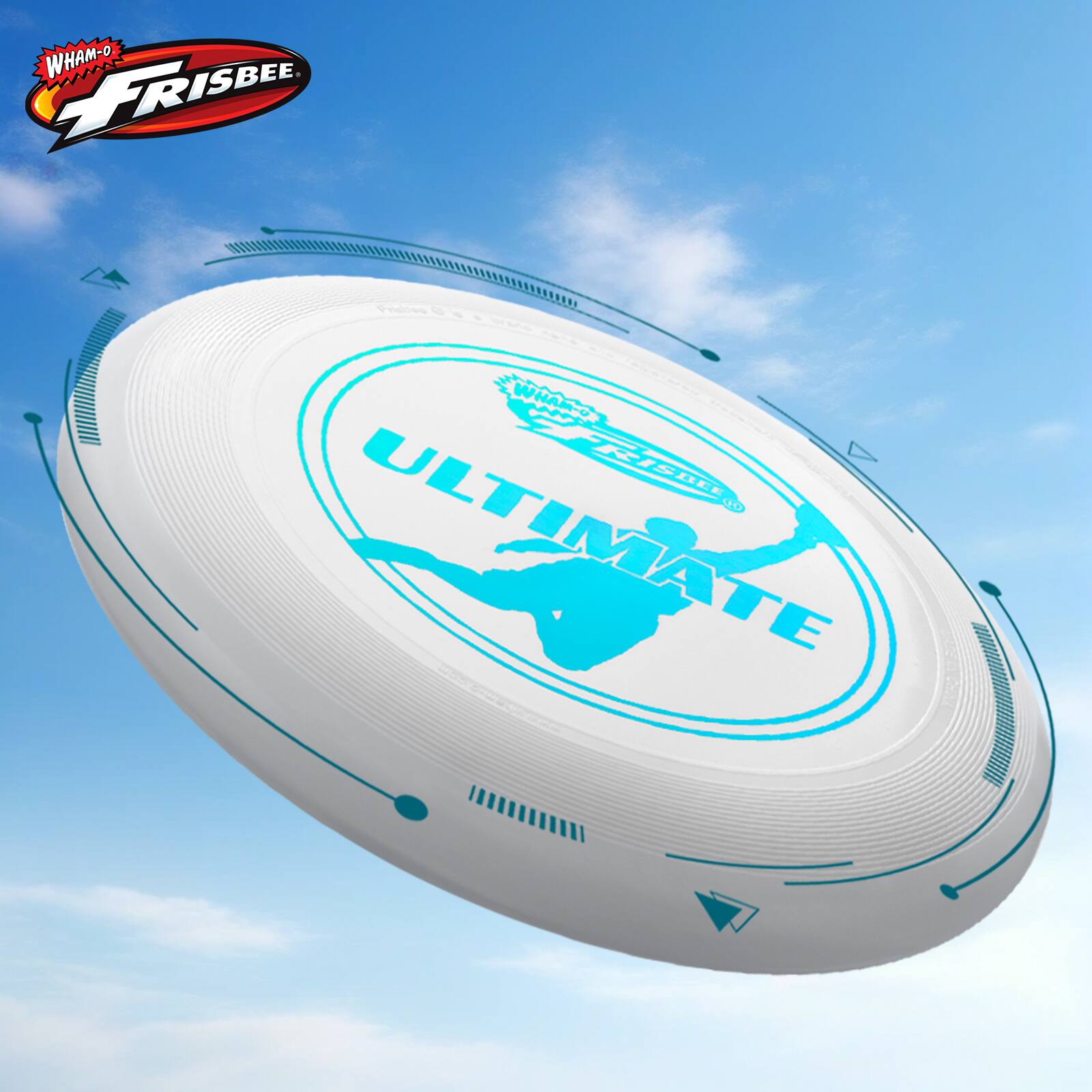 Wham O Frisbee Ultimate 175g Professional Training Disc for Competition ...