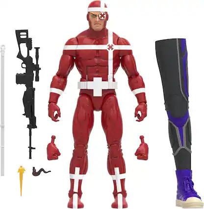 Front. Marvel - Marvel Legends Series Crossfire, Comics Collectible 6-Inch Action Figures.