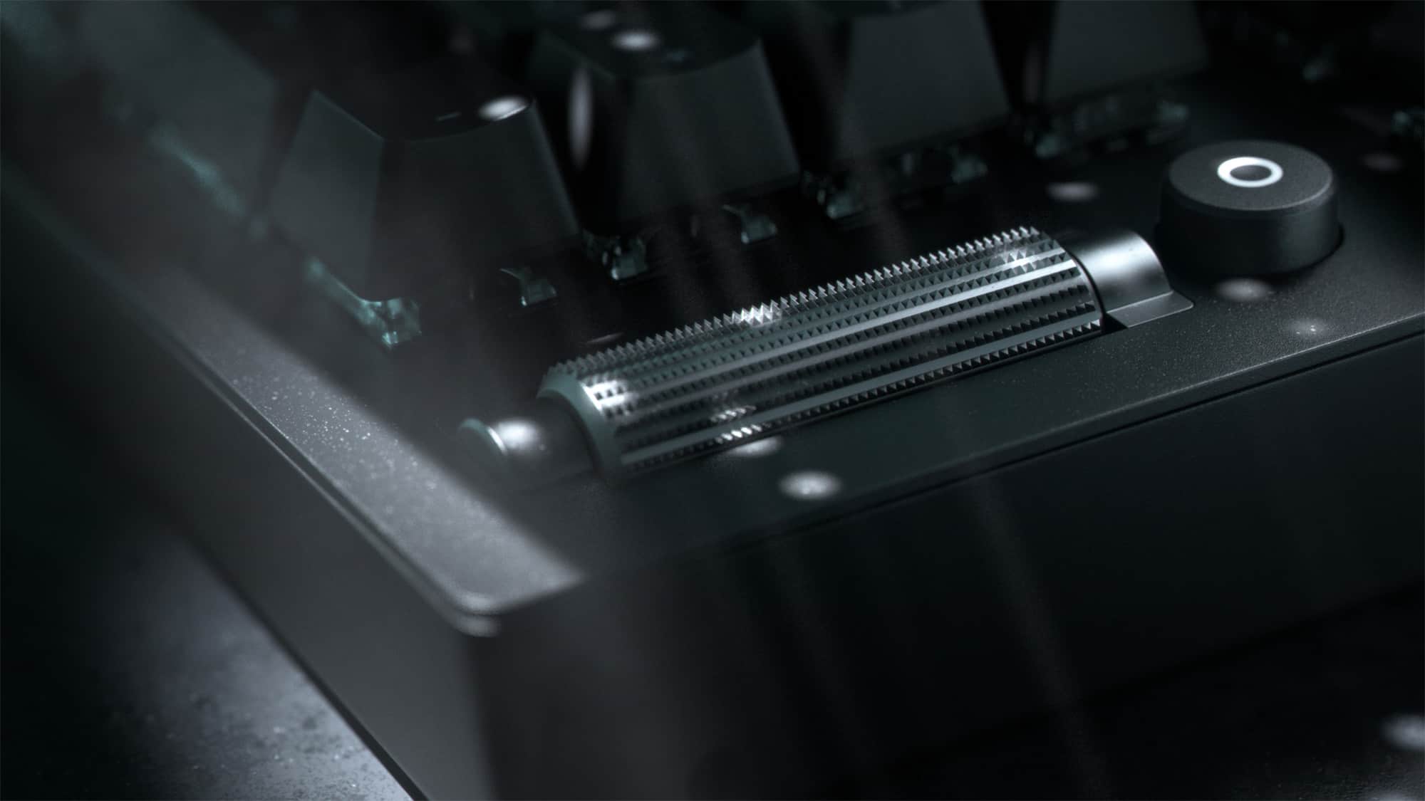 Alt View 16. Razer - Blackwidow V3 Full Size Wired Mechanical Green Clicky Tactile Switch Gaming Keyboard with Chroma RGB Backlighting - Black.