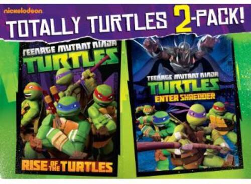 Front. Teenage Mutant Ninja Turtles: Rise of the Turtles / Enter Shredder   - DVD.