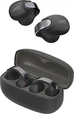 JVC JVC earphones are shown in the image.