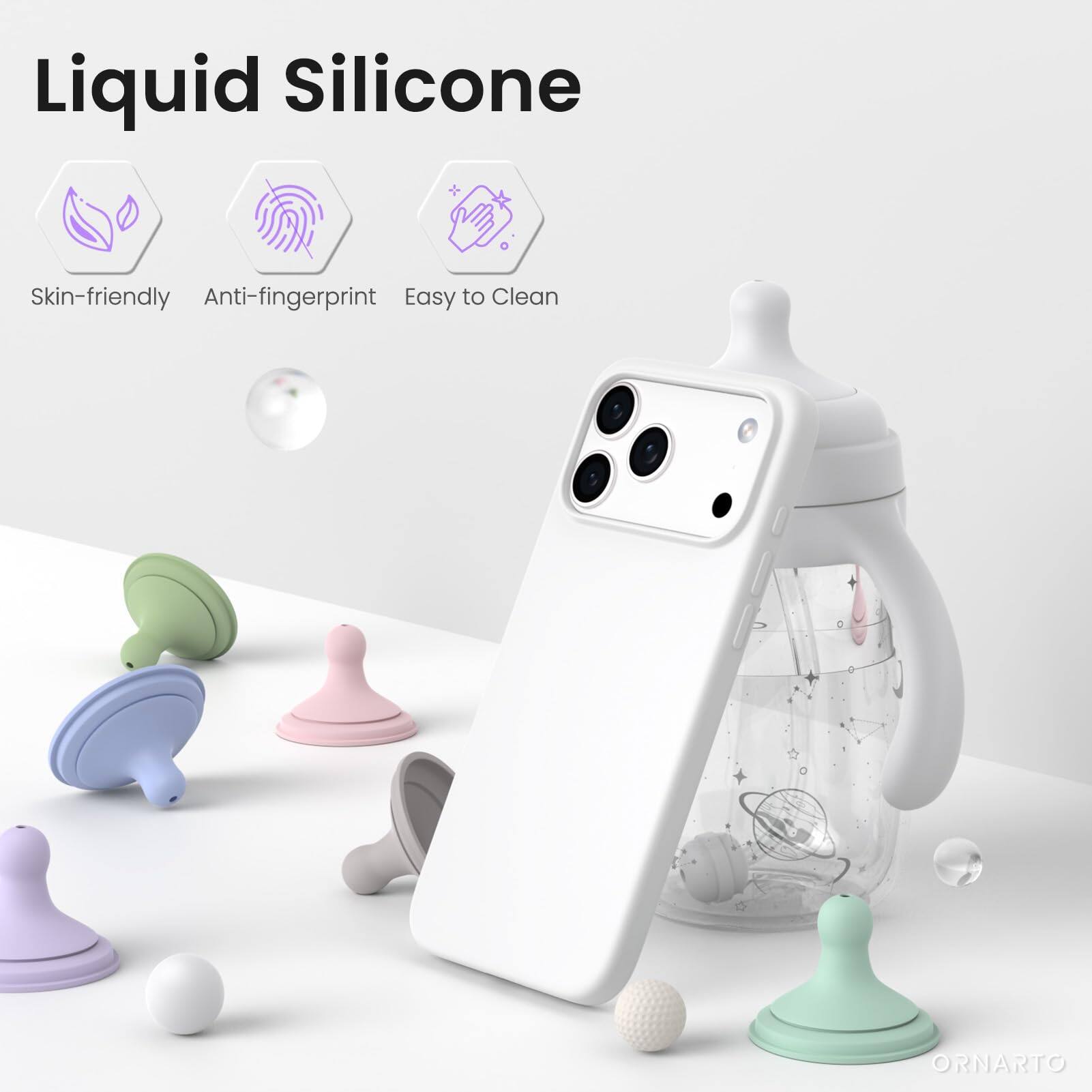 Liquid Silicone

Skin-friendly  
Anti-fingerprint  
Easy to Clean  

ORNARTO