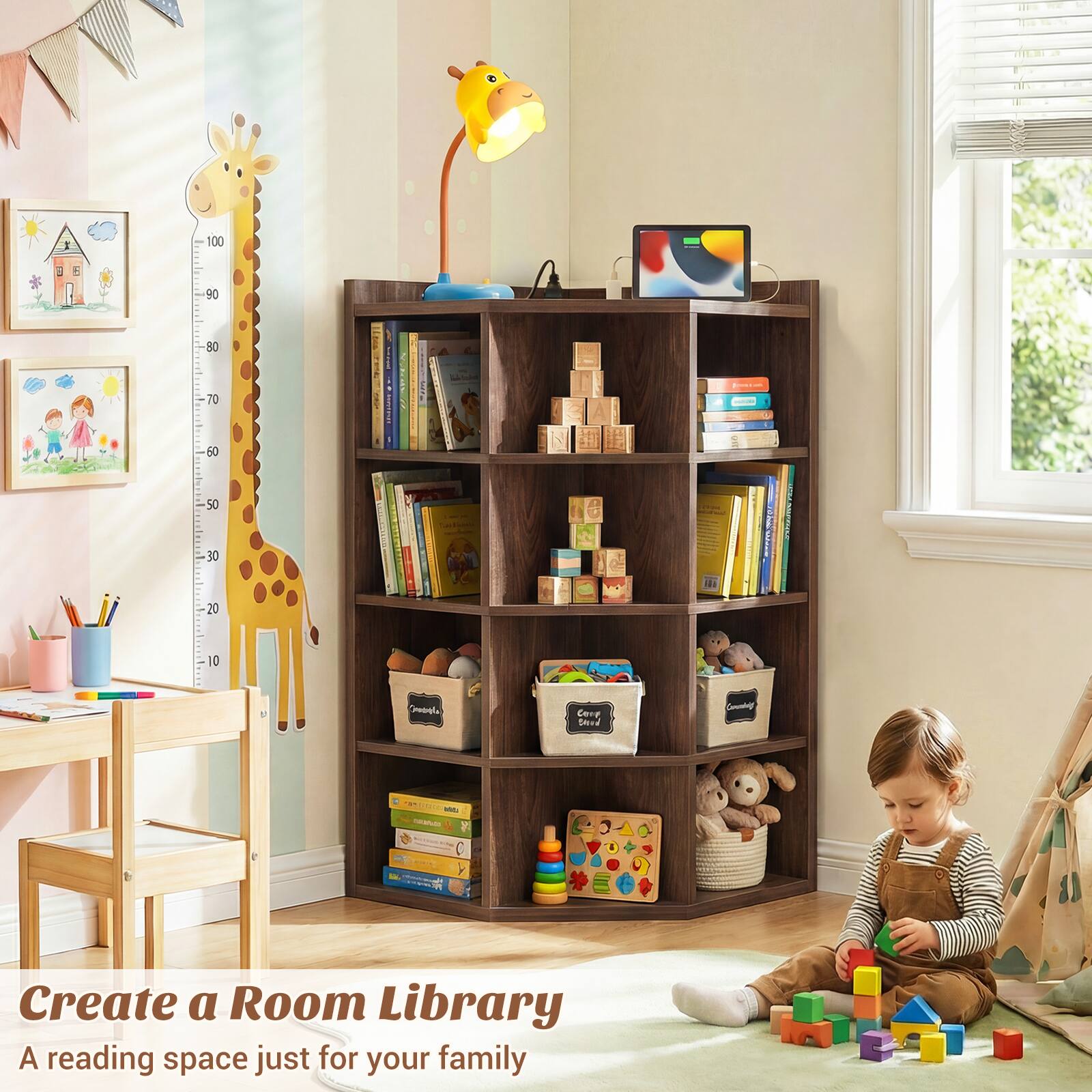 Create a Room Library  
A reading space just for your family
