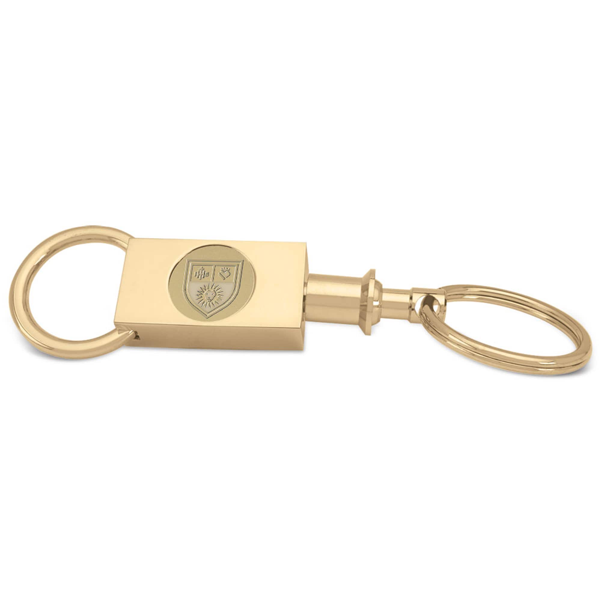 Jardine - Loyola Marymount Lions Team Logo Two-Section Key Ring - Gold