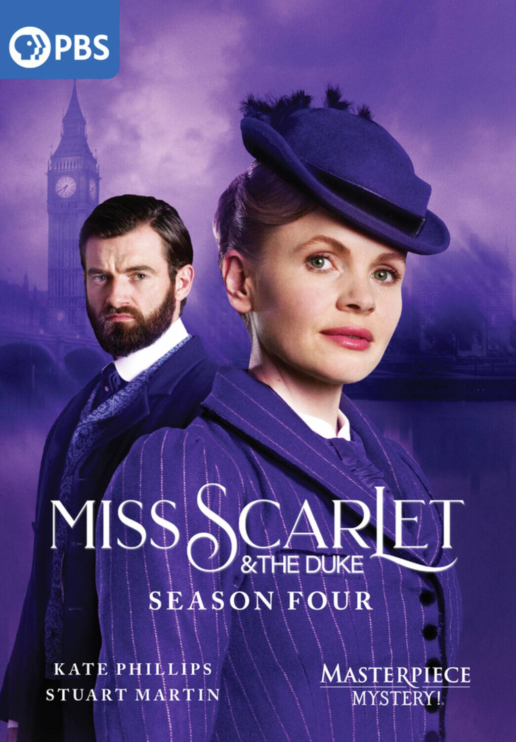 Front. Miss Scarlet & the Duke: Season Four (Masterpiece Mystery!)   - DVD.