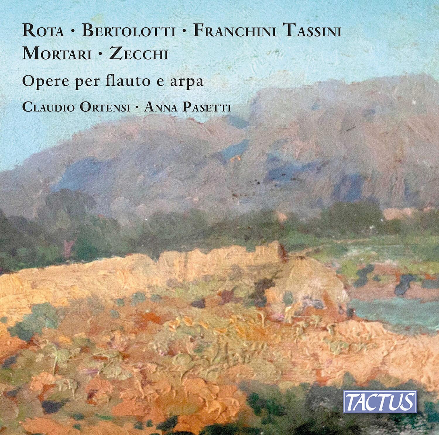 Claudio Ortensi - Works for Flute & Harp  - COMPACT DISCS