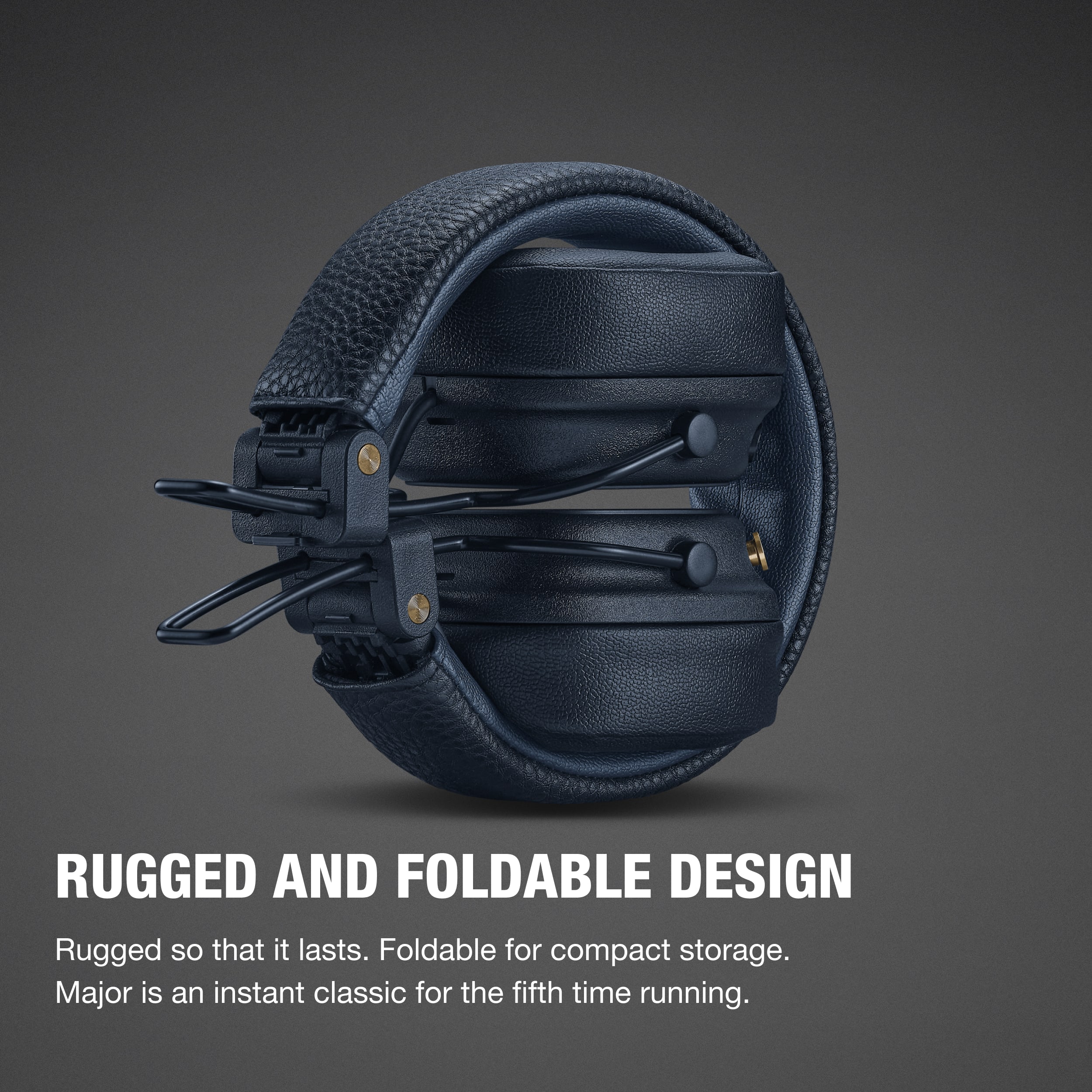 Rugged and Foldable Design: Rugged so that it lasts. Foldable for compact storage. Major is an instant classic for the fifth time running.