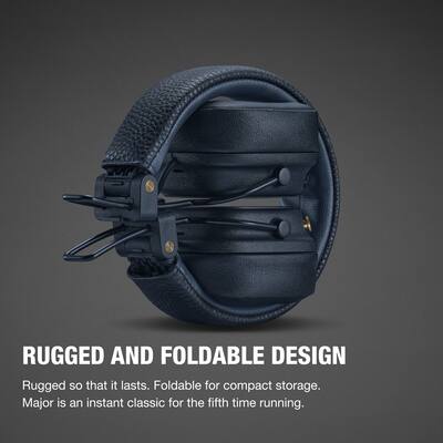 Marshall MAJORⅤ Major V headphones give you 100+ hours of wireless playtime
