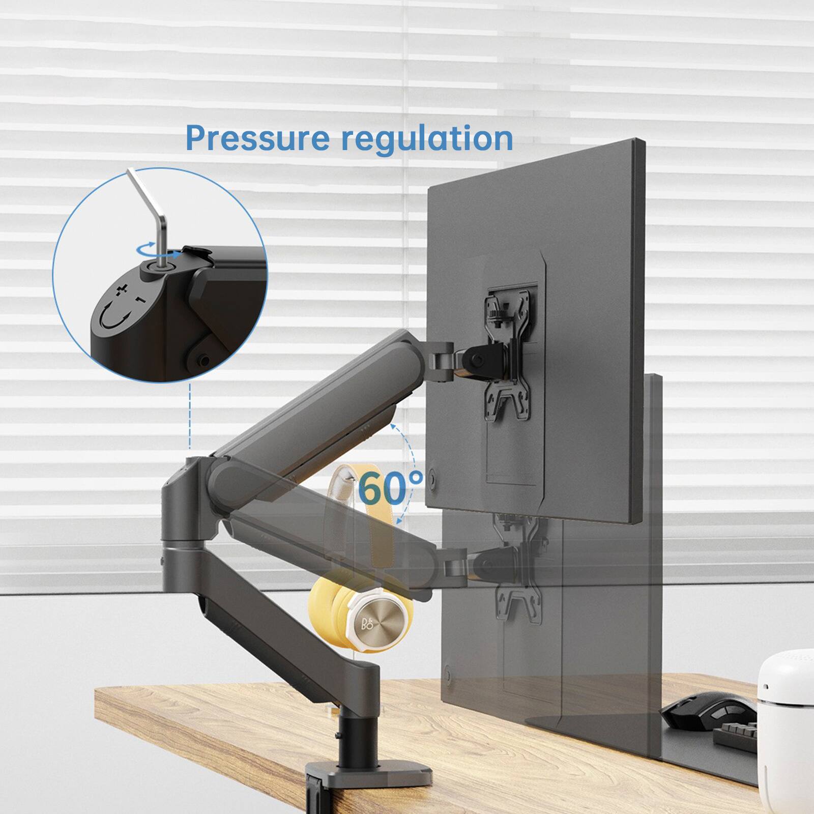 Pressure regulation + 1 60° R6