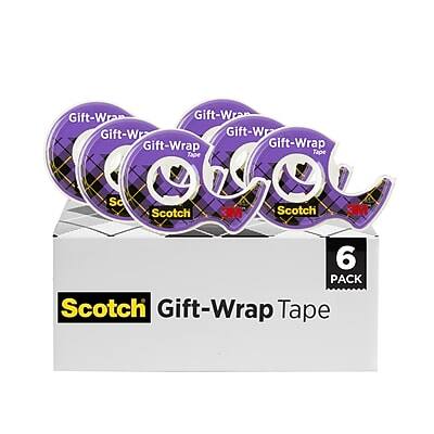 Scotch Gift-Wrap Tape
6 PACK
Gift-Wrap Tape
Scotch
3M